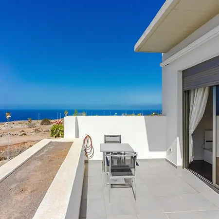 Vila Eleonora, Luxury With Heated Pool Ocean View In Adeje, Tenerife *