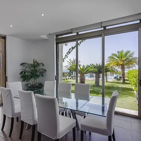 Eleonora, Luxury With Heated Pool Ocean View In Adeje, Tenerife 别墅 阿德耶