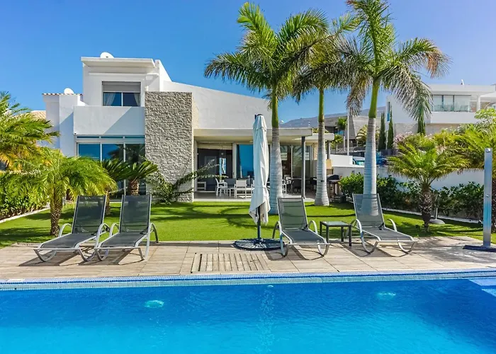 וילה Eleonora, Luxury With Heated Pool Ocean View In Adeje, Tenerife