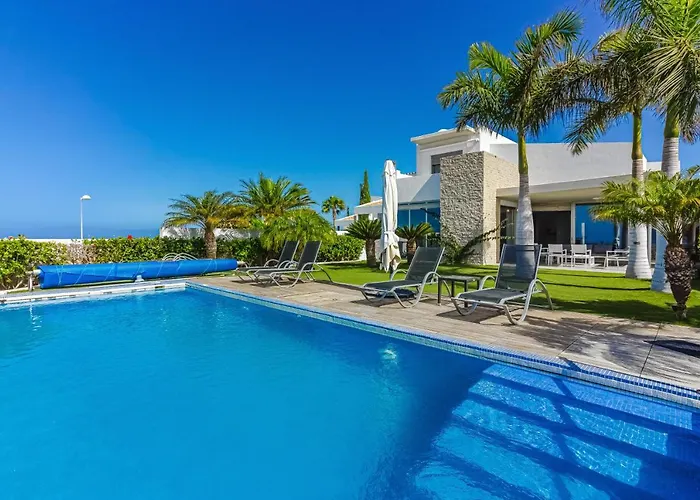 וילה Eleonora, Luxury With Heated Pool Ocean View In Adeje, Tenerife