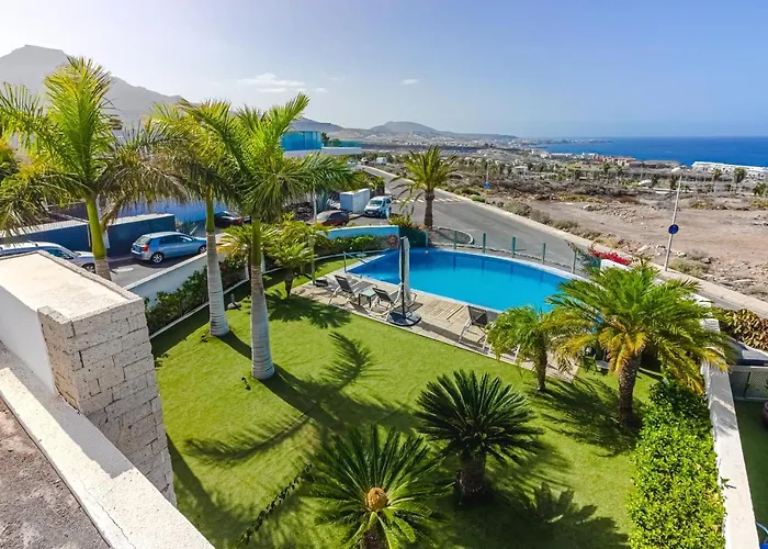 וילה Eleonora, Luxury With Heated Pool Ocean View In Adeje, Tenerife *