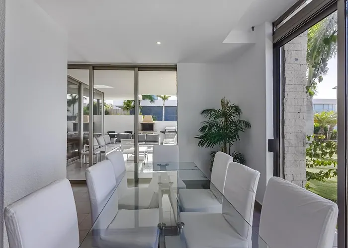 Eleonora, Luxury With Heated Pool Ocean View In Adeje, Tenerife אדחה