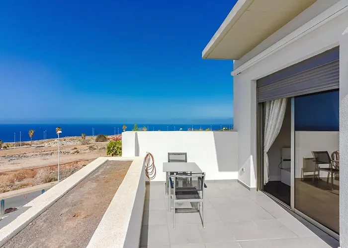 וילה Eleonora, Luxury With Heated Pool Ocean View In Adeje, Tenerife *
