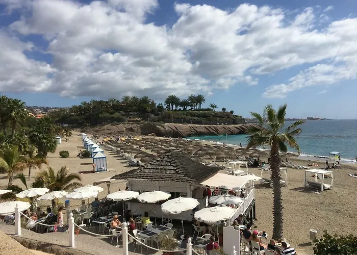 Eleonora, Luxury With Heated Pool Ocean View In Adeje, Tenerife וילה אדחה